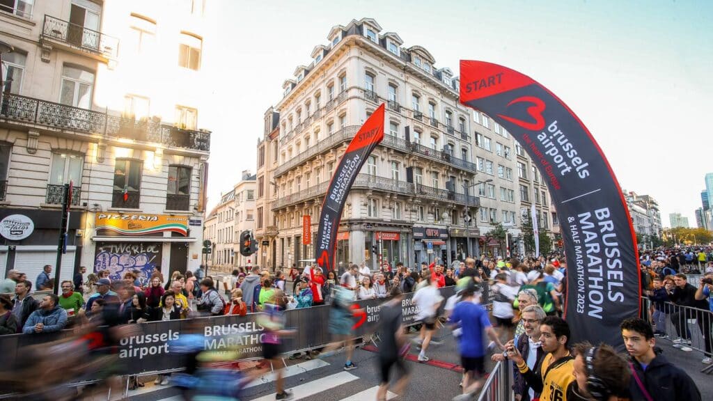 Nieuw parcours in hartje Brussel voor Brussels Airport Marathon op zondag 3 november!